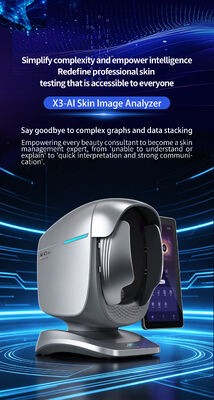 Scanner de Diagnostic de peau Portable X3, caméra AI, écran HD de 15.6 pouces, Machine d'analyse faciale pour clinique de beauté