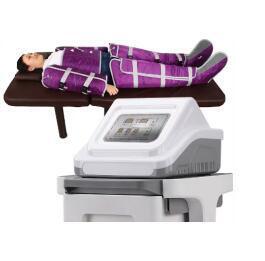 Machine de pressothérapie professionnelle 3 en 1 Drainage lymphatique Costume à pression d'air EMS infrarouge Contouring corporel Perte de poids
