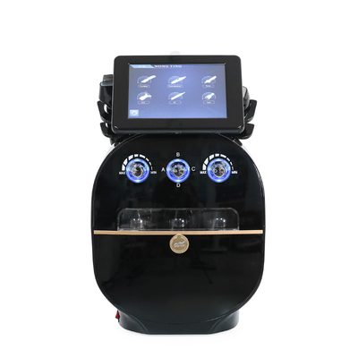 6 en 1 machine de traitement facial par dermabrasion avec 6 poignées