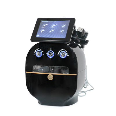 6 en 1 machine de traitement facial par dermabrasion avec 6 poignées