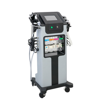 8 In1 Oxygen H2O2 Machine d' élimination des points noirs du visage pour les soins de la peau