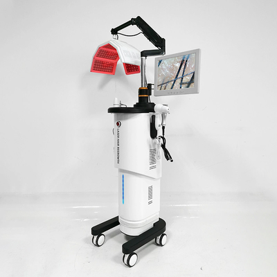 Appareil de beauté pour la croissance des cheveux au laser Massageur de cuir chevelu vertical