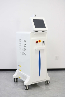 Soprano à haute puissance à double poignée épilation laser à diode 4 longueur d'onde glace platine titane pour épilation