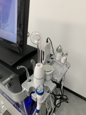 14 en 1 Hydrofacial Dermabrasion machine de rajeunissement de la peau à LED à grande bulle pulvérisation d' oxygène du visage