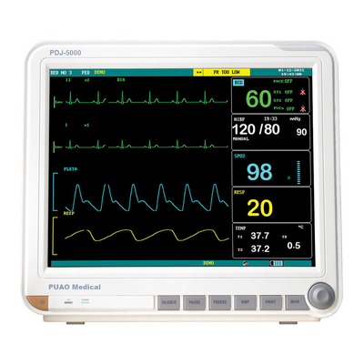 Électrocardiogramme Sang Saturation en oxygène Température corporelle Moniteurs médicaux