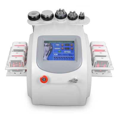 Le produit le plus récent portable multi-fonction 6 en 1 Ultrasons machine de perte de poids au laser lipo