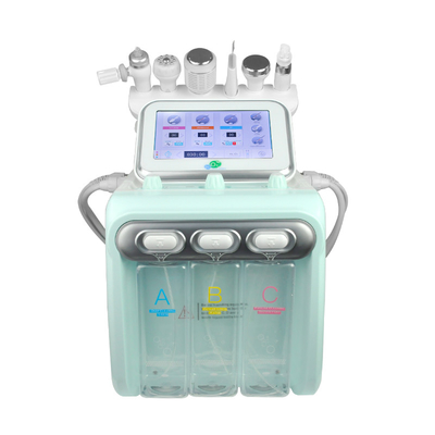 7 en 1 soins de la peau multifonctionnels hydra blackhead extraction hydro aqua machine de beauté faciale avec masque à LED