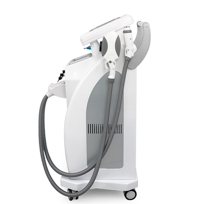 Laser à double écran 3 en 1 multifonctionnel IPL RF Nd Yag Laser pour le rajeunissement de la peau et l'épilation