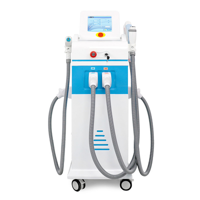 4 en 1 multi-fonctionnelle Nd Yag Laser épilation IPL épilation RF machine de lifting du visage