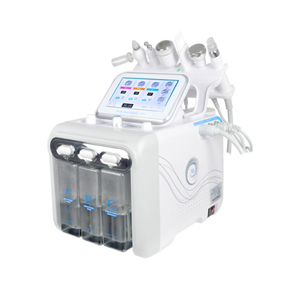 7 en 1 soins de la peau multifonctionnels hydra blackhead extraction hydro aqua machine de beauté faciale avec masque à LED