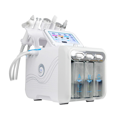 7 en 1 soins de la peau multifonctionnels hydra blackhead extraction hydro aqua machine de beauté faciale avec masque à LED