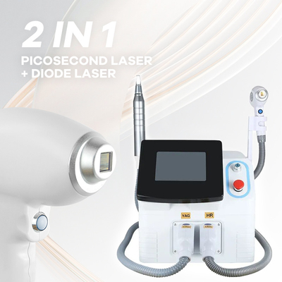 Dépilation Nd Yag 755nm 808nm 1064nm Diode Laser Dépilation et machine à éliminer les tatouages