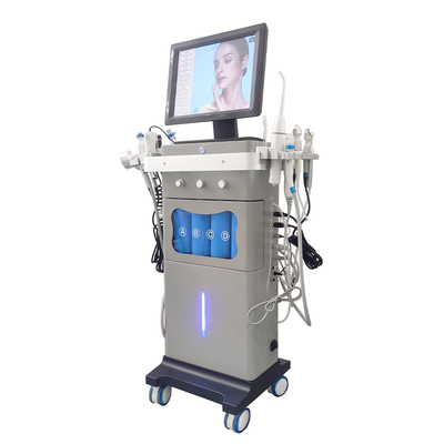 15 en 1 Hydra Dermabrasion Vacuum facial à l' eau Décapage de la tête noire Hydro Microdermabrasion Machine