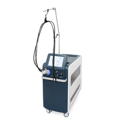 Verticale 755nm Alex Laser fibre optique épilation longue impulsion Nd Yag épilation au laser 1064nm