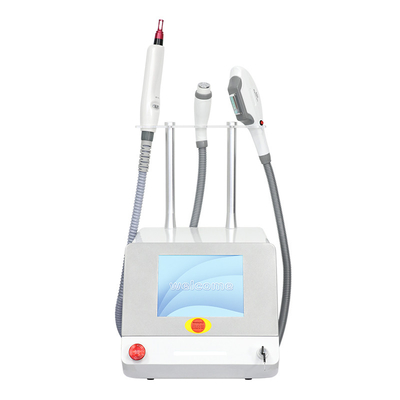 3 en 1 épilation au laser de picosecondes machine Ipl RF avec 3pcs manche
