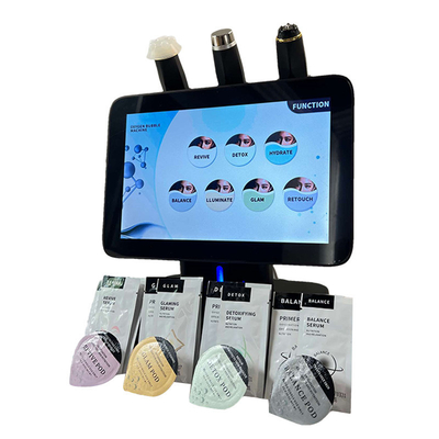 3 en 1 Peeling à jet d'oxygène Infusion Lift de visage Resserrement de la beauté Soins de la peau CO2 Bulle d'oxygénation Exfolier machine de peau à oxygène