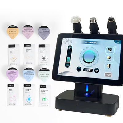 3 en 1 Peeling à jet d'oxygène Infusion Lift de visage Resserrement de la beauté Soins de la peau CO2 Bulle d'oxygénation Exfolier machine de peau à oxygène