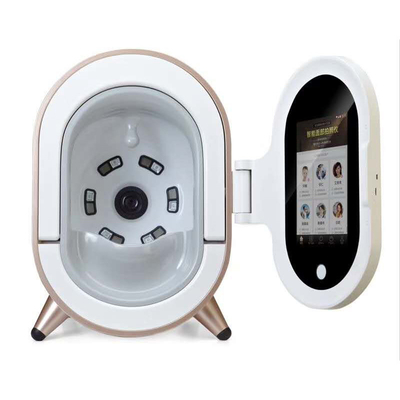 Scanner de peau IA Analyseur de peau faciale Professionnel Analyse des rides avec plusieurs langues