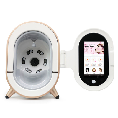 Testeur de peau Détecteur de peau miroir intelligent analyse de peau miroir magique lumière UVB analyseur facial 3D