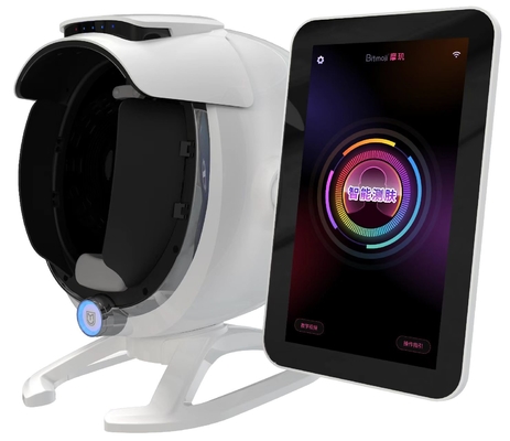 a6 Miroir magique de la peau analyseur de peau AI scanner 3D de la peau analyseur facial lampe à bois scanner de peau