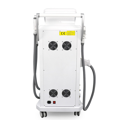 Écrans doubles 3 en 1 Multifonctionnel RF Lifting du visage Nd Yag Laser Élimination des tatouages OPT IPL machine d'épilation