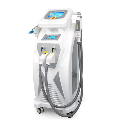 Écrans doubles 3 en 1 Multifonctionnel RF Lifting du visage Nd Yag Laser Élimination des tatouages OPT IPL machine d'épilation