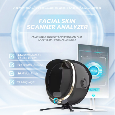 Analyseur de peau 3D portable, scanner facial, nouvelle technologie d'IA pour l'analyse du corps et des cheveux, machine de diagnostic améliorée pour les tests de peau en salon