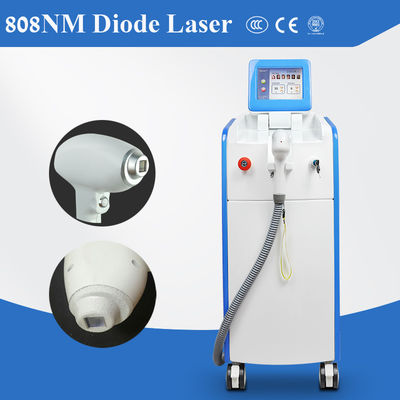 Machine d'épilation laser à diode 808 nm avec taille de spot de 10 * 16 mm, durée d'impulsion de 20 à 950 ms et densité d'énergie >115 J/cm²