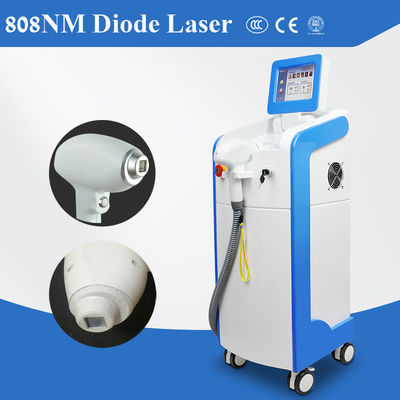 Machine d'épilation laser à diode 808 nm avec taille de spot de 10 * 16 mm, durée d'impulsion de 20 à 950 ms et densité d'énergie >115 J/cm²