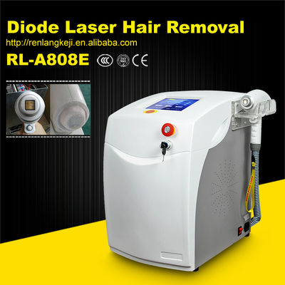 RL-808B Modèle 808nm Diode Laser Machine d'épilation avec 8 ans de durée de vie et > 115j/Cm2 Densité d'énergie