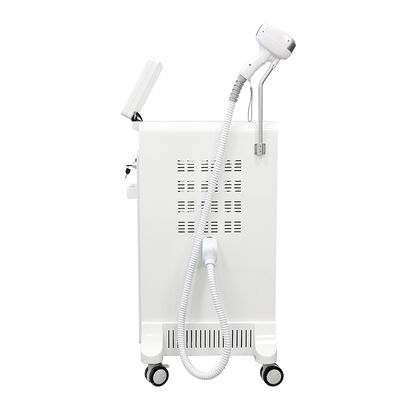 Épilation au laser par diode indolore 808nm à double poignée Laser picoseconde Portable 3 ondes 3 longueurs d'onde Diode Laser machine