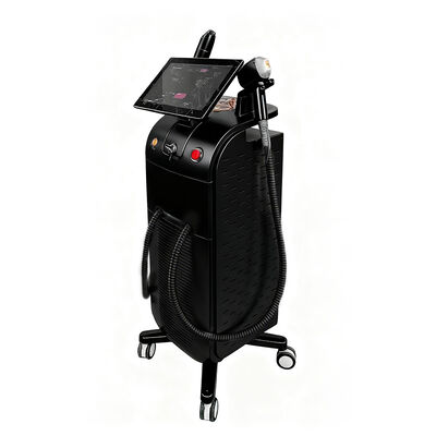 Appareil de beauté à diode laser noire 808nm amélioré, équipement esthétique, machine d'épilation indolore