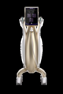 machine hifu verticale Ultrasons concentrés à haute intensité à fréquences multiples Anti-âge Levées du visage et raccourcissement du corps