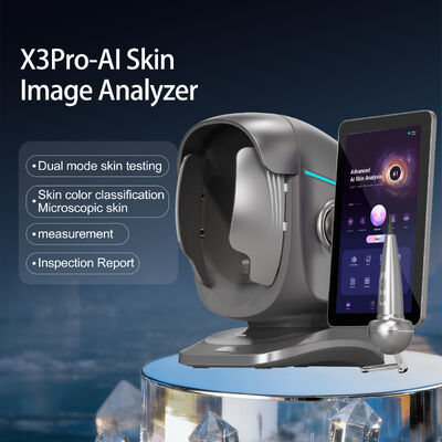 AI Magic 3D Mirror Scanner Facial Analyzer De Piel Analyse de l'acné analyse de la peau Scanner complet du visage Test de la machine d'analyse de la peau
