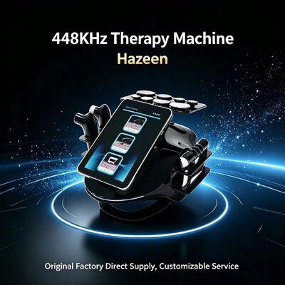 Appareil de thérapie Tecar Hazeen 448kHz radiofréquence monopolaire (CET+RET) pour usage professionnel, domestique et commercial