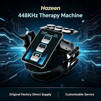 Appareil de thérapie Tecar Hazeen 448kHz radiofréquence monopolaire (CET+RET) pour usage professionnel, domestique et commercial