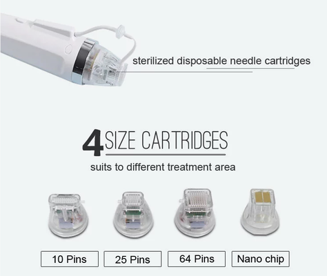 Équipement de beauté anti-âge de rajeunissement de peau de machine de Microneedling de RF d'or