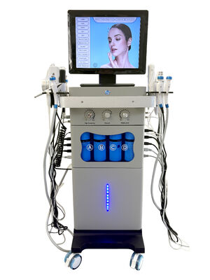 18 en 1 Aqua Exfoliate Oxygen Nourish Repair Facial Bright Spa Appareil professionnel