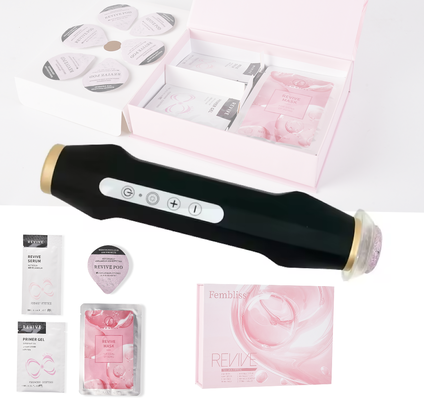 Instrument portatif lumineux de Salon de peau d'ascenseur de microbulle de LED de pièce à main de bulle d'oxygène
