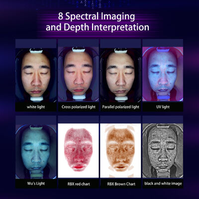 X3 analyseur de peau AI caméra Salon Diagnostic du visage détecteur de beauté HD Scanner équipement de Machine