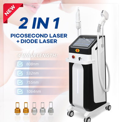 808nm Diode Pico Laser machine à enlever les poils de tatouage pour le salon RL-808P
