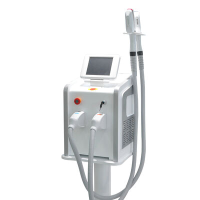 2 poignées laser Beauty Machine machine d'épilation laser Laser décapage des taupes, machine de beauté laser portable multifonctionnelle
