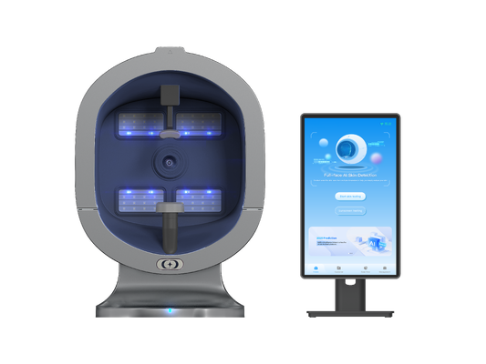 Analyseur de peau à miroir magique AI multi-spectre 3D X5 pour salon de beauté