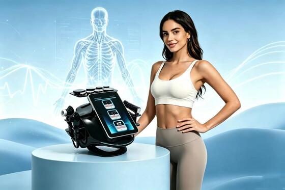 Hazeen – Machine de thérapie Tecar à chaleur profonde, 448KHz, CET RET RF, soulagement du raffermissement de la peau, équipement de physiothérapie pour Salon de beauté
